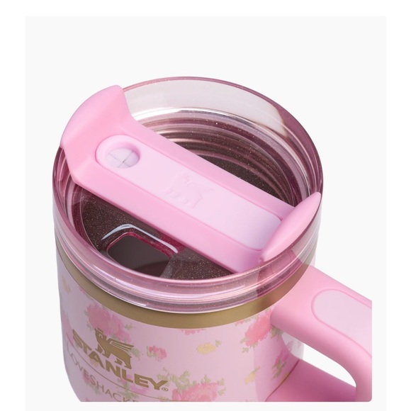 🩷NIB Love Shack Fancy Limited Edition Stanley Pink Floral Tumbler - Picture 2 of 5